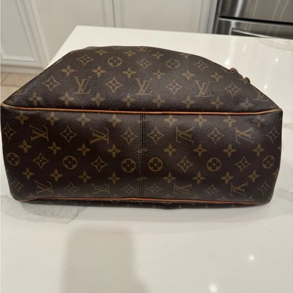 Louis Vuitton Large Delightful PM Brown Monogram Hobo Bag - Picture 14 of 14